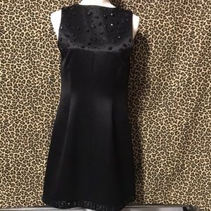 Laundry by Shelly‎ Segal size 6 black beveled dress